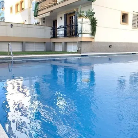 Apartamento Con Terraza En 1ª Linea Lateral A Mar * Calafell
