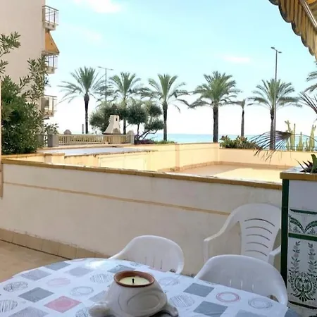 Apartamento Con Terraza En 1ª Linea Lateral A Mar *